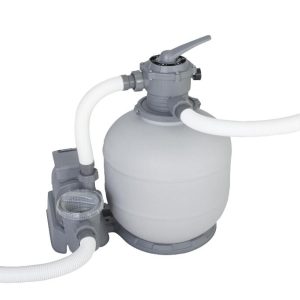 Flowclear 1.000 gal. Sand Filter Pump Replacement. Gray