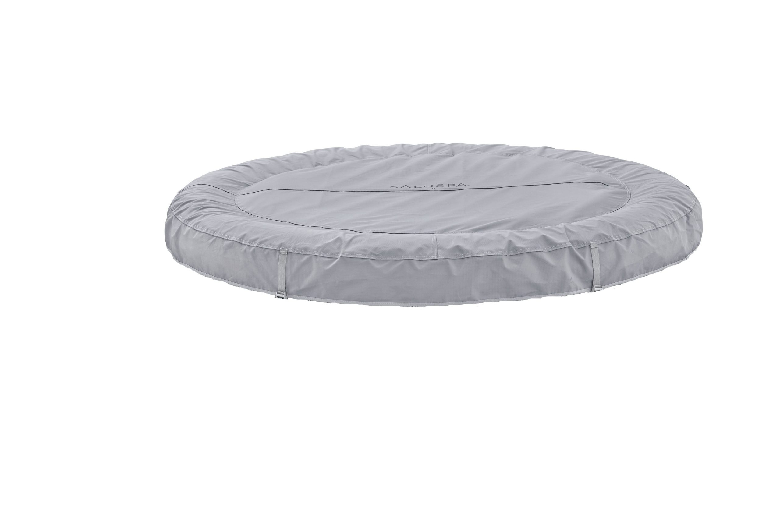 SaluSpa Fiji AirJet Hot Tub Top Leatheroid Cover Replacement. Gray