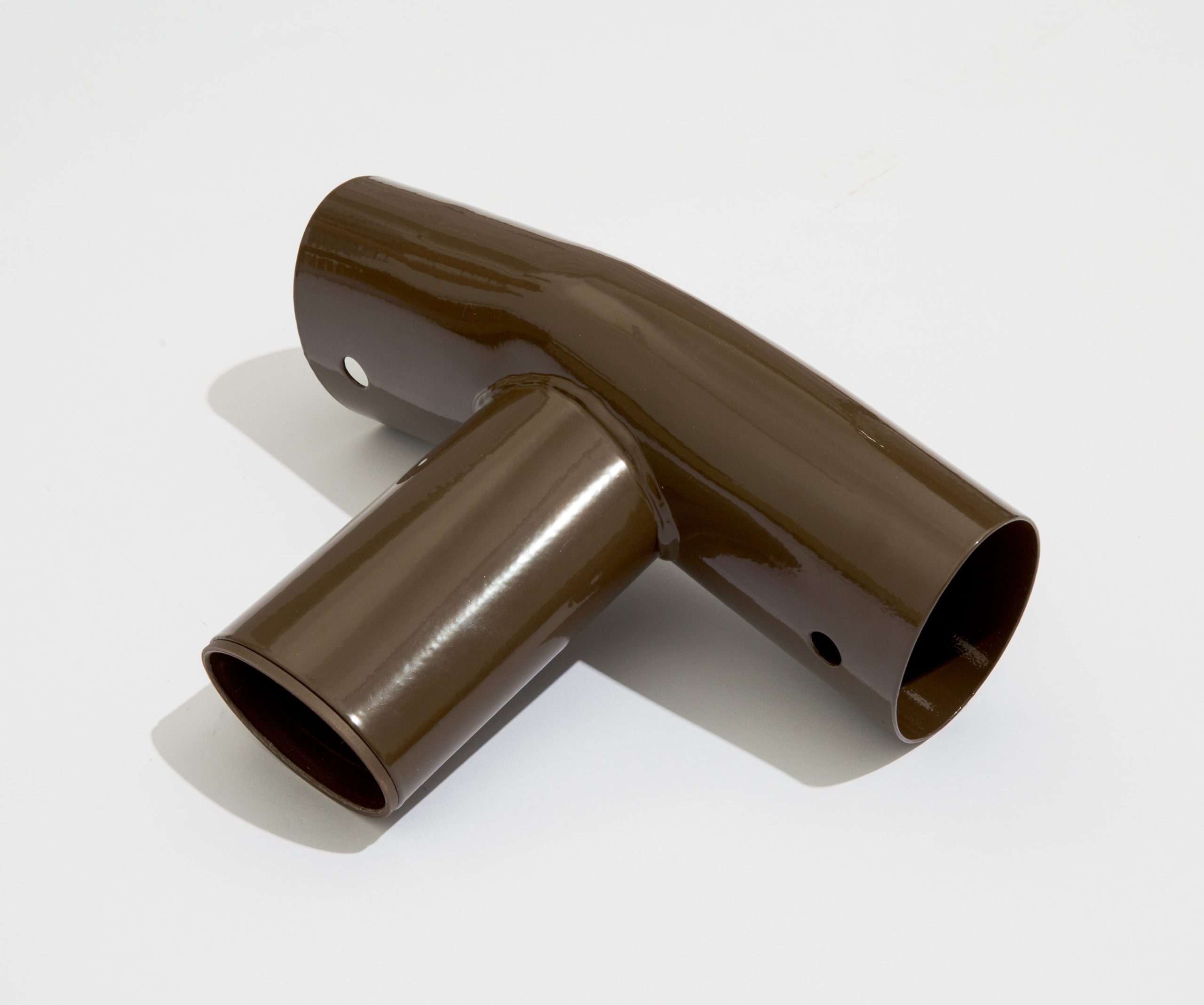 Power Steel Deluxe and Swim Vista Series Round Above Ground Pool T-Connector Replacement. Brown