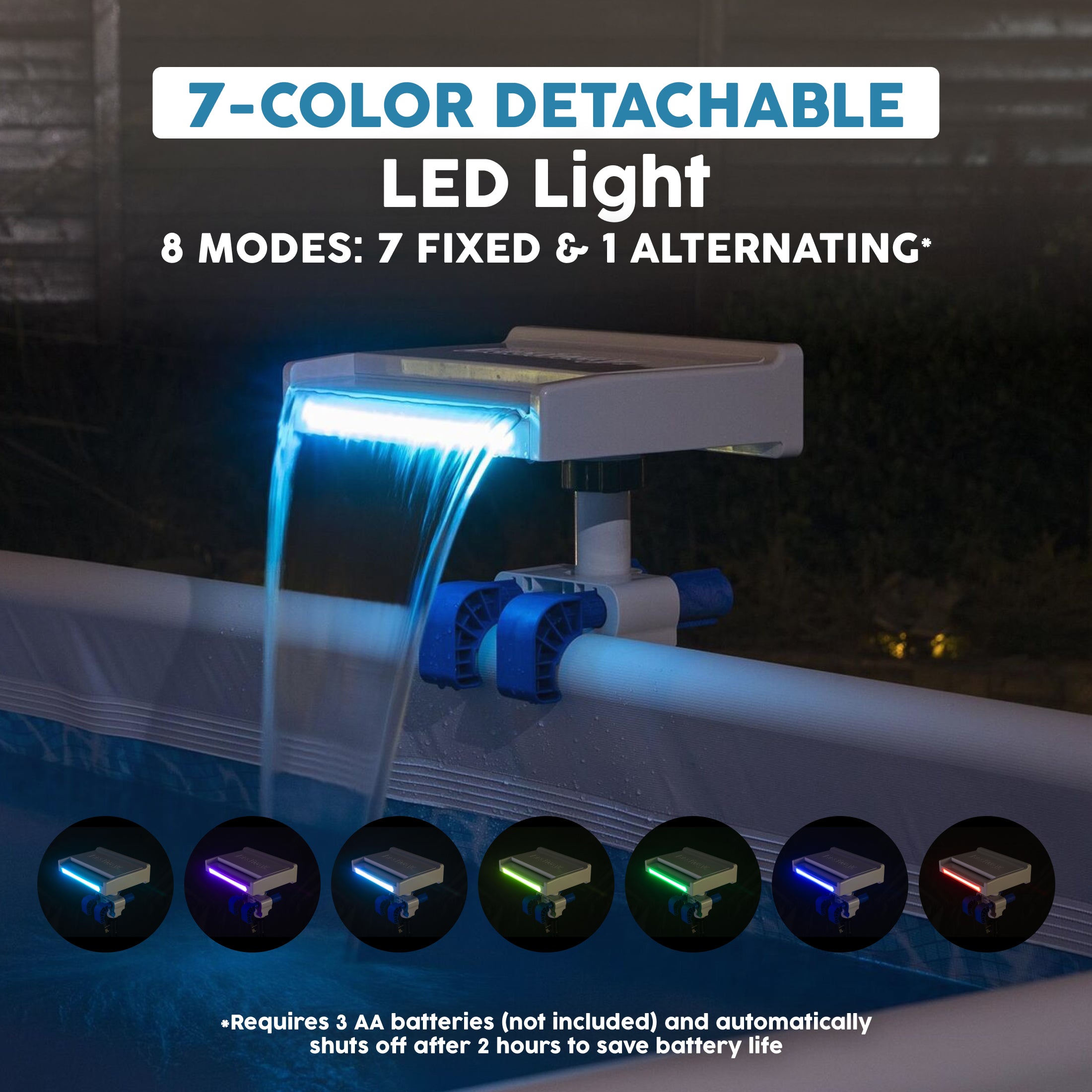 Bestway Soothing LED Pool Waterfall - Image 5