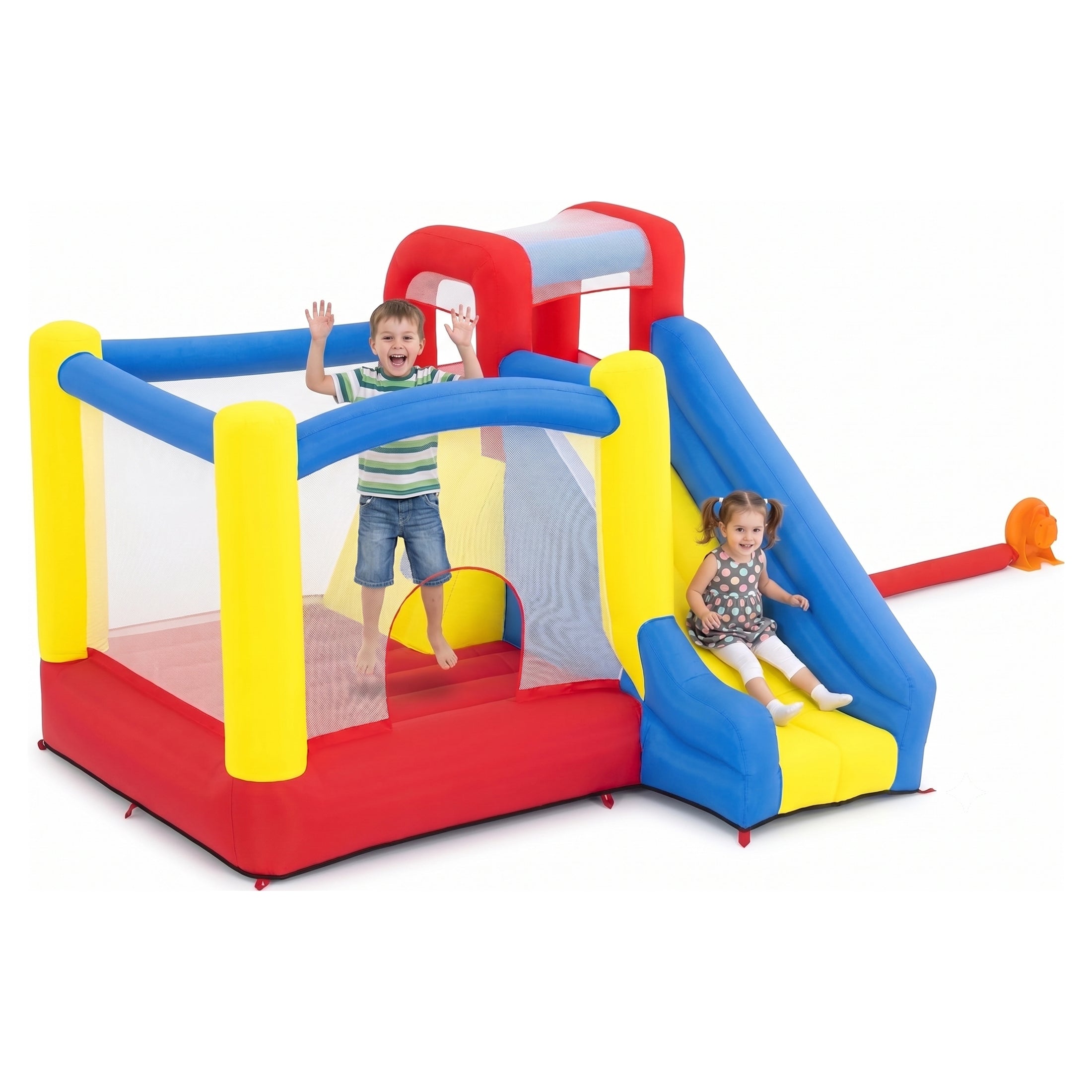H2OGO! Slidetastic Kids Inflatable Mega Bounce Park