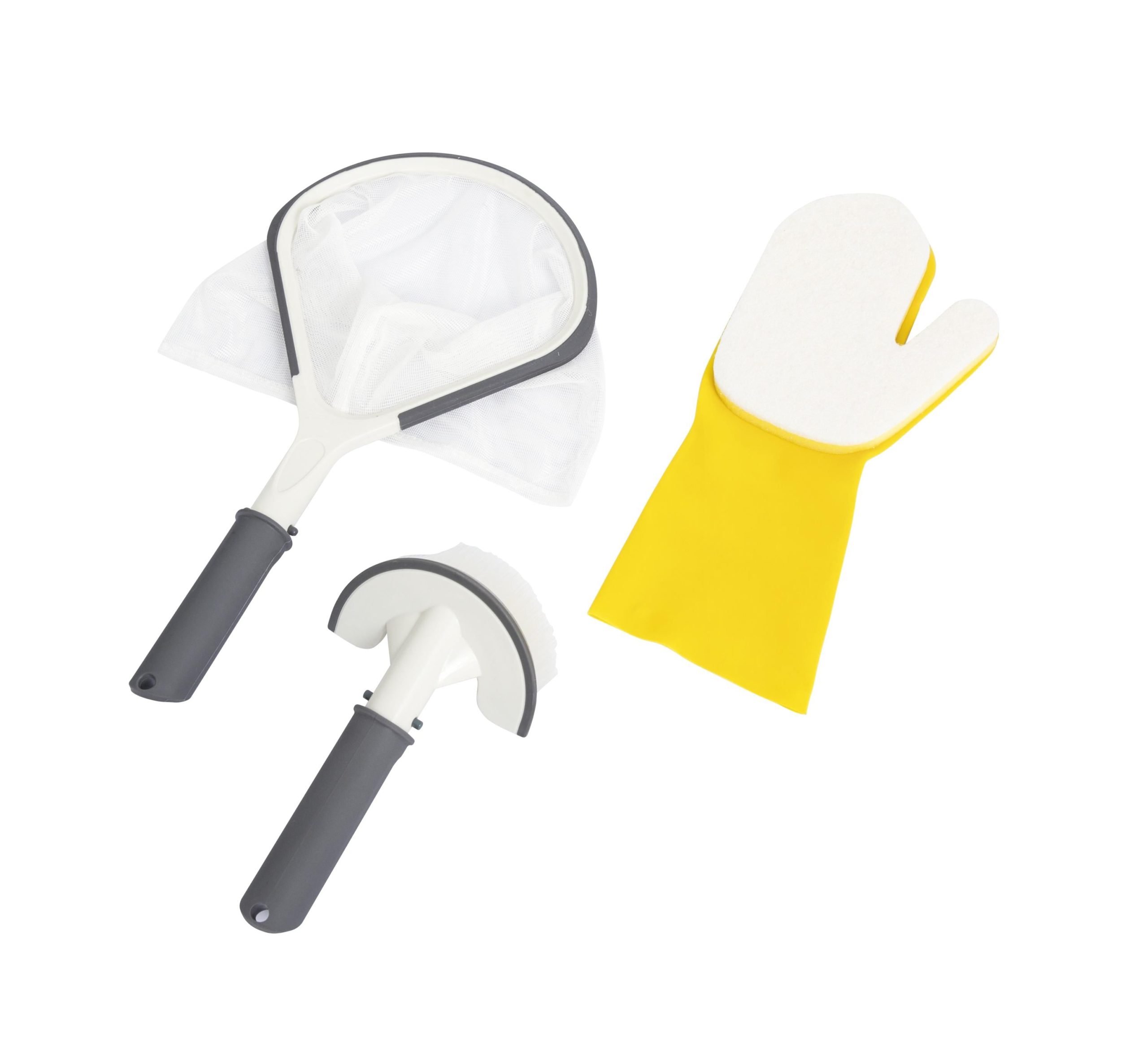 Bestway SaluSpa All in One 3 Piece Cleaning Tool Set for Spa