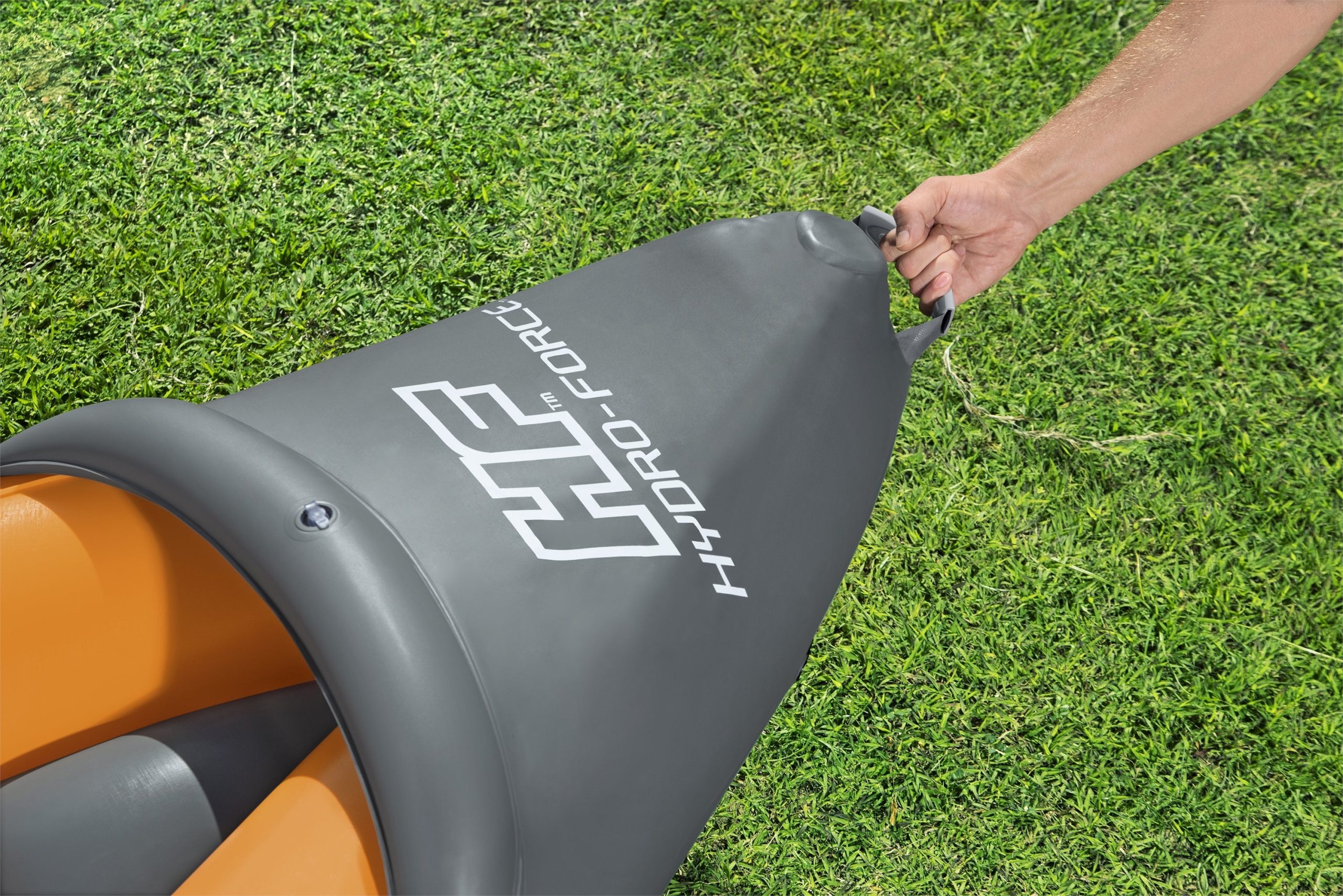 Hydro-Force Rapid X3 Inflatable Kayak Set 12'6 - Image 10