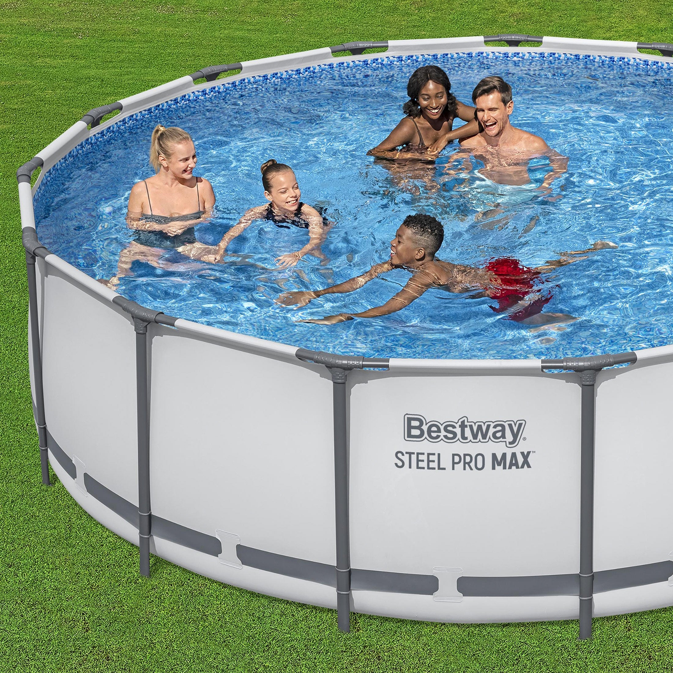 Bestway Steel Pro MAX 15' x 48 Above Ground Pool Set - Image 2