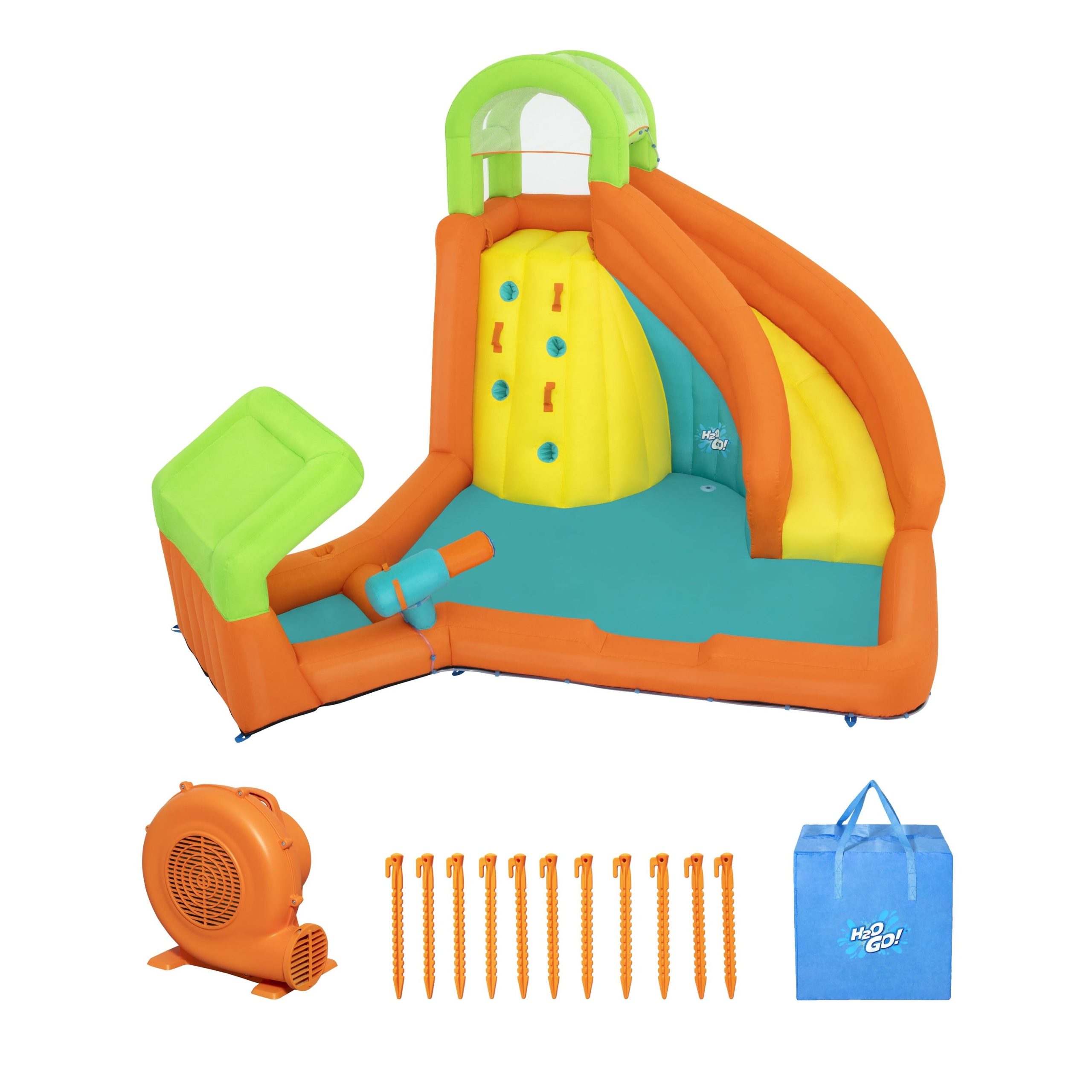 H2OGO! Canopy Cove 8'8 Kids Inflatable Mega Water Park - Image 4