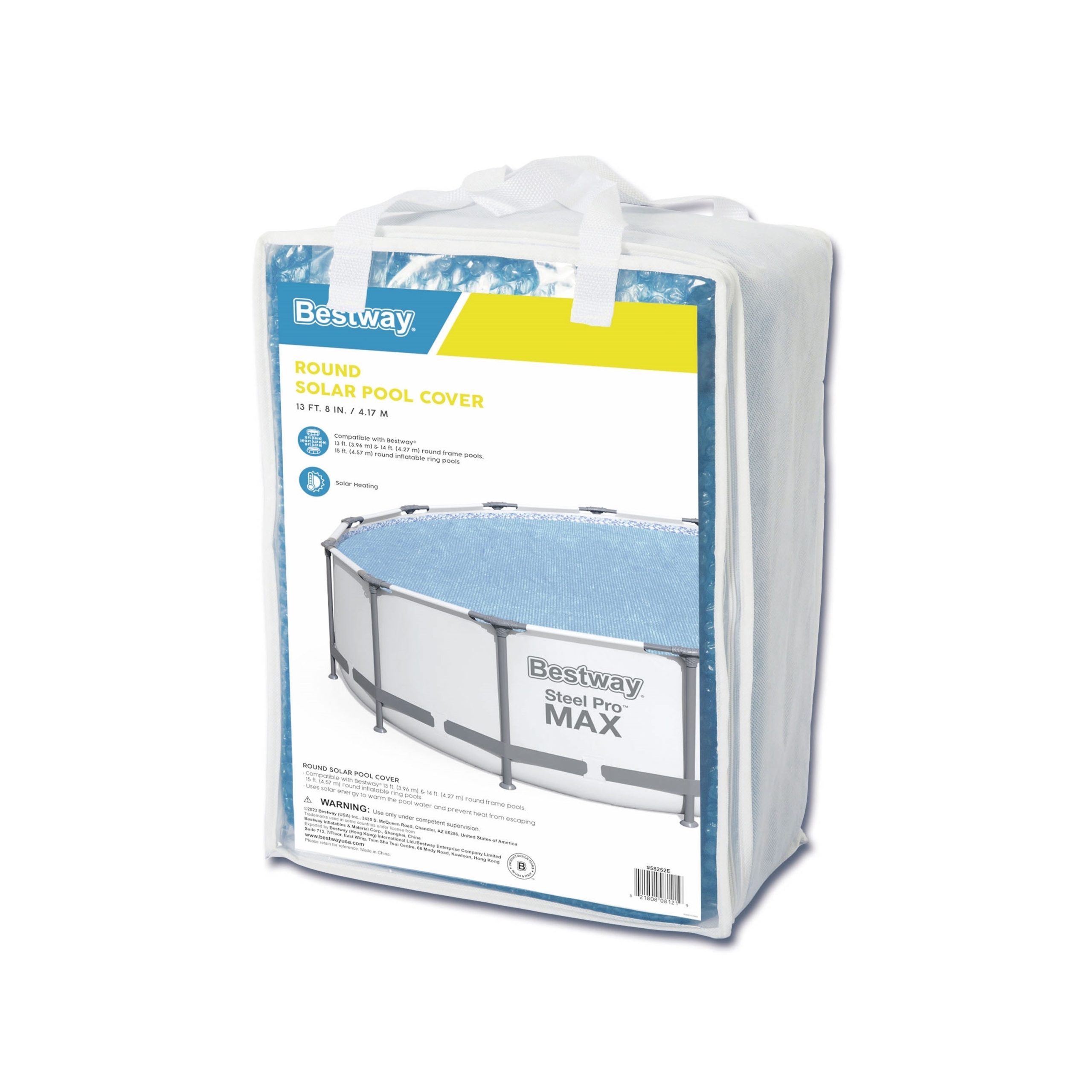 Bestway Round Solar Pool Cover for 13'. 14' & 15' Above Ground Pools - Image 6