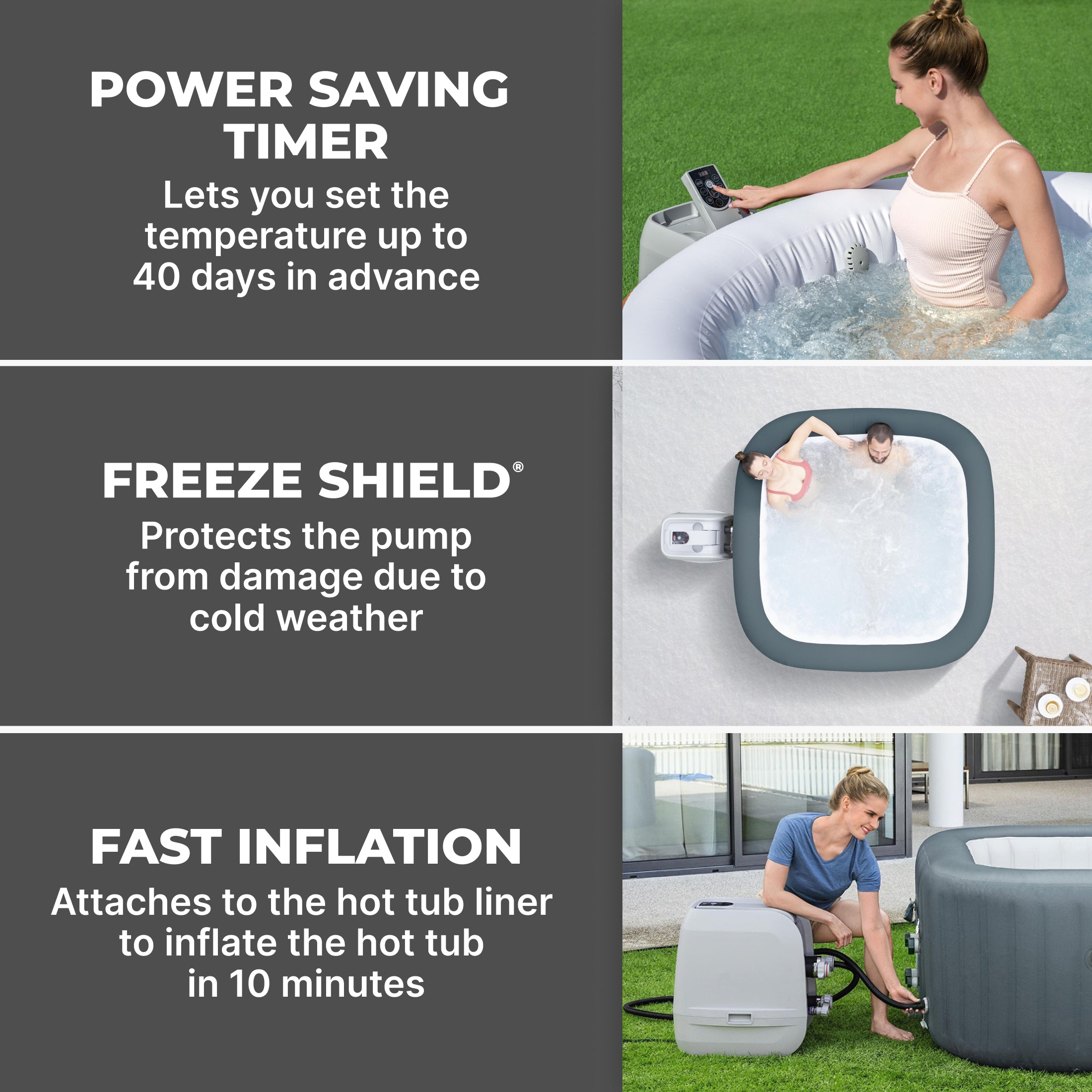 SaluSpa HydroJet Pro Smart Hot Tub Heater Pump with App-Control - Image 4