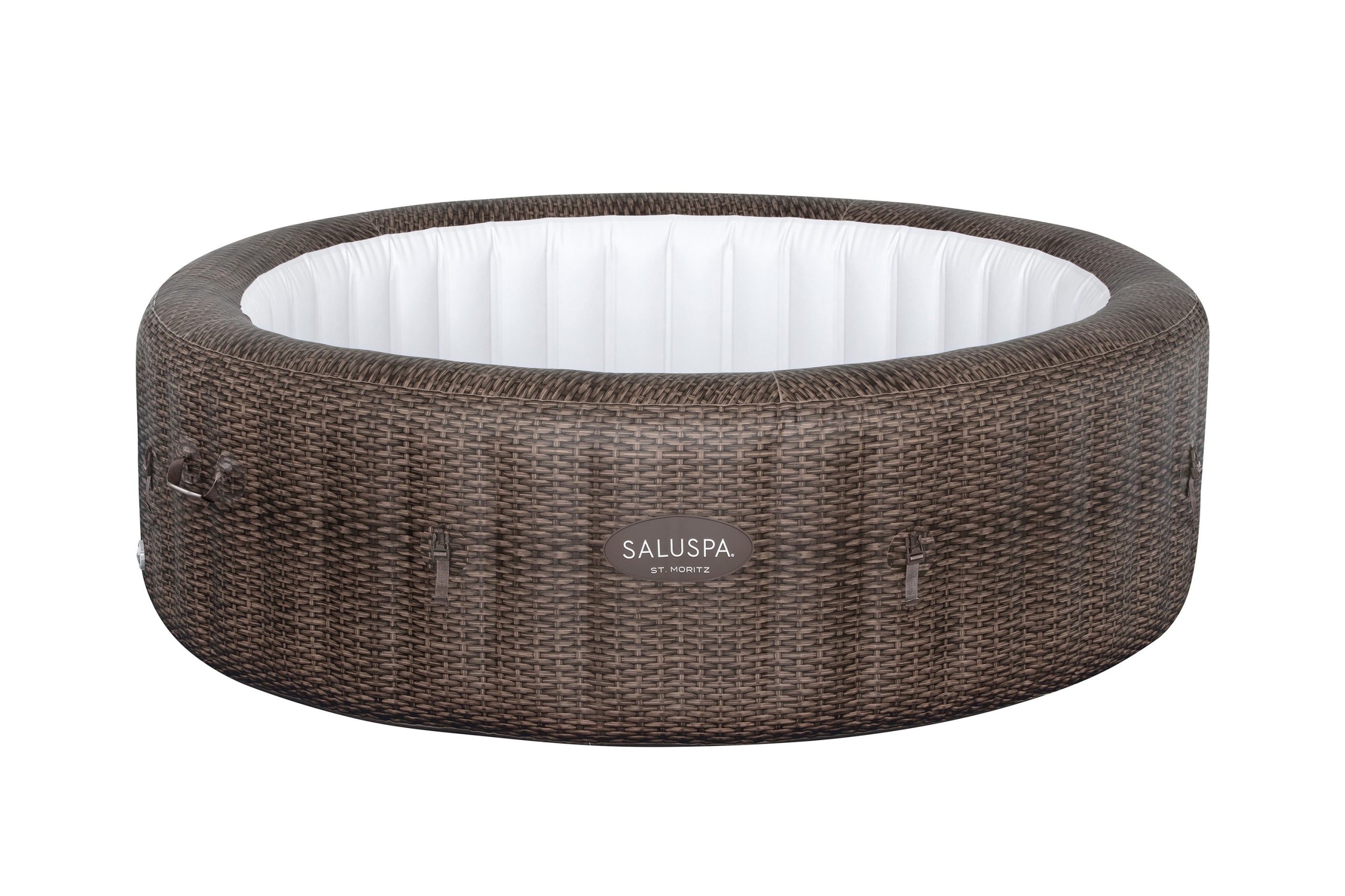 Lay-Z-Spa St. Moritz AirJet Hot Tub Liner Replacement. Brown Rattan