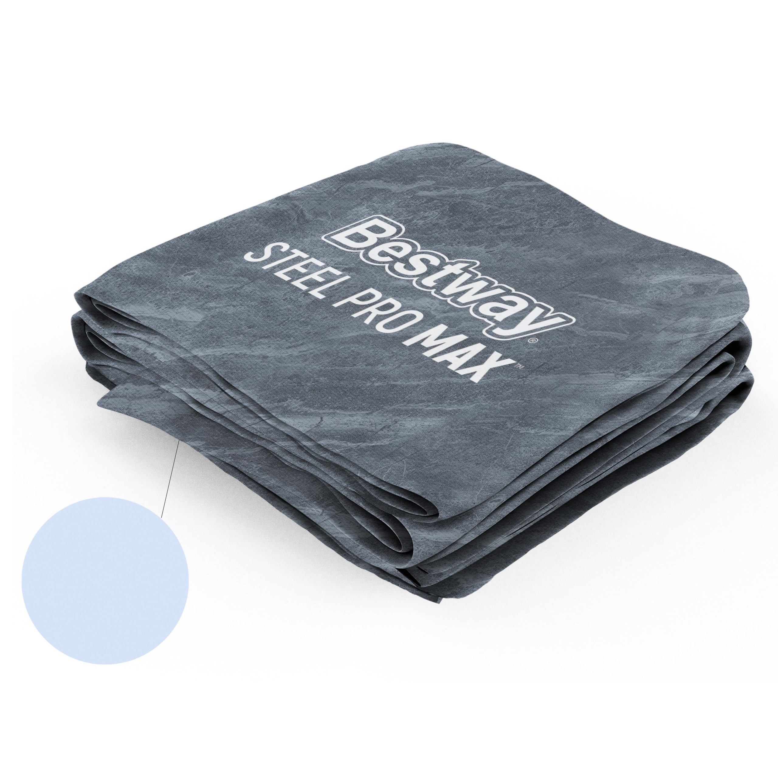 Steel Pro MAX 20' x 48 Round Above Ground Pool Replacement Liner. Gray
