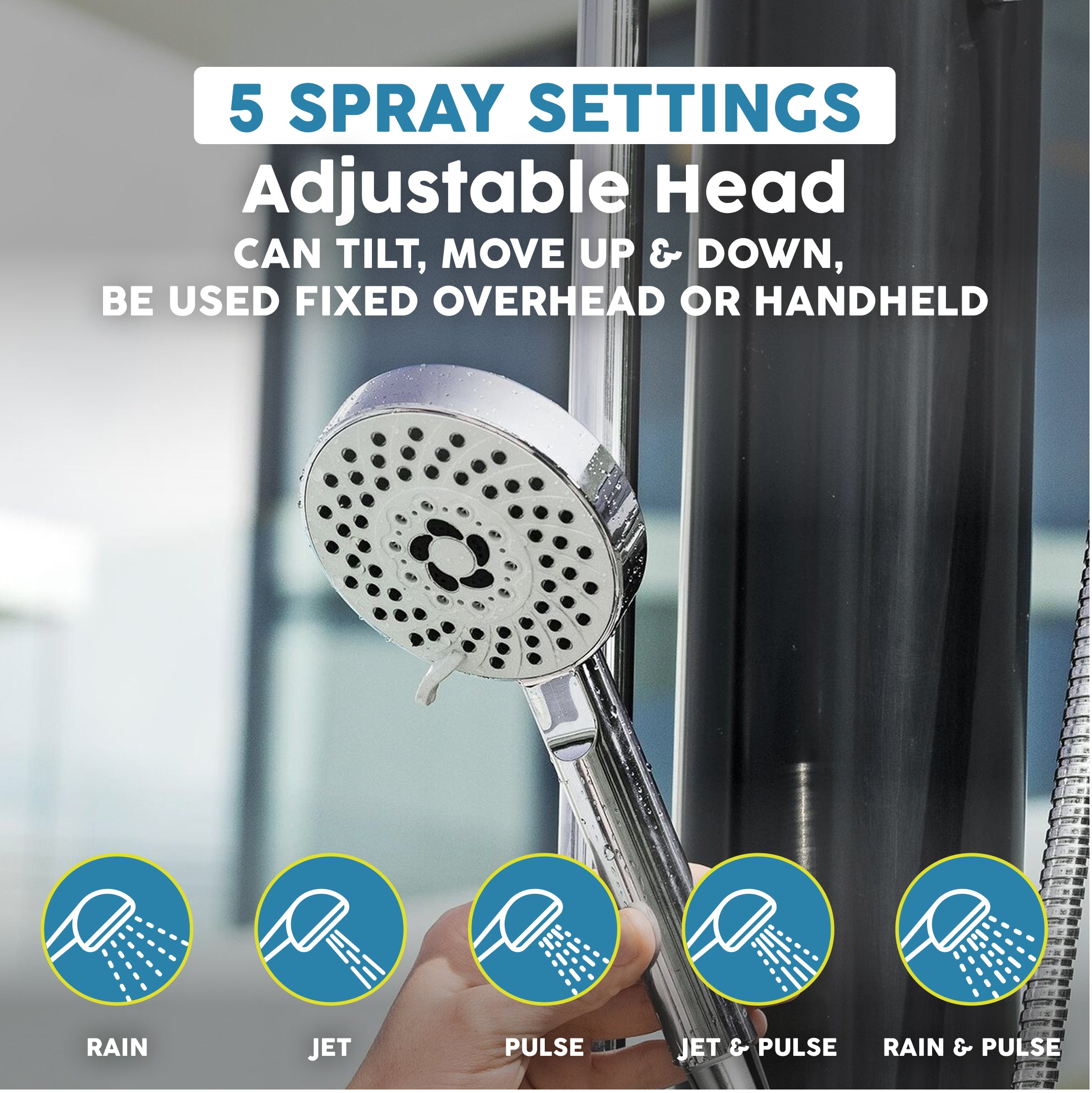 Bestway SolarFlow 5.2 Gal. Outdoor Shower - Image 5
