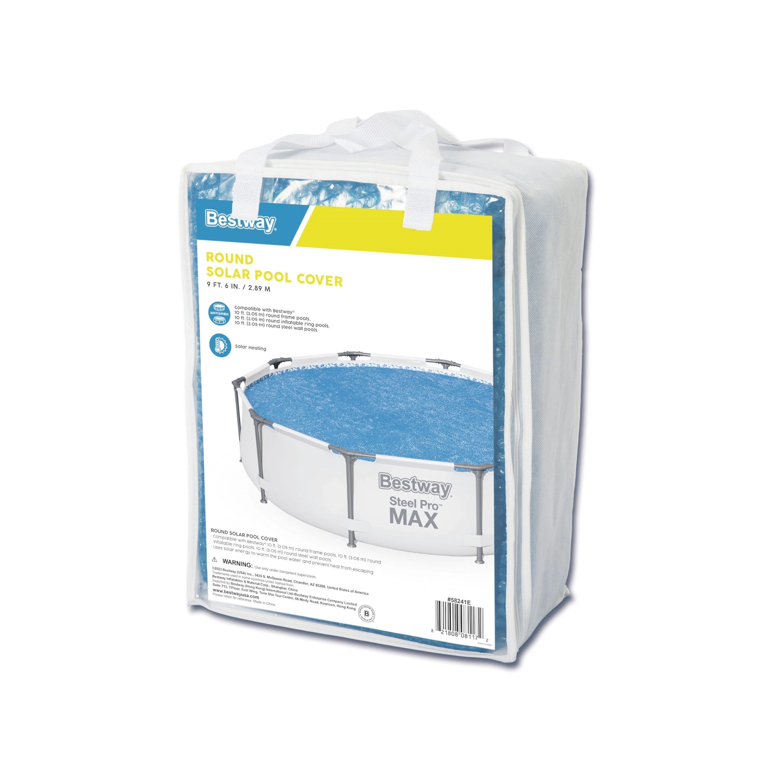 Bestway Round Solar Pool Cover for 10' Above Ground Pools - Image 8