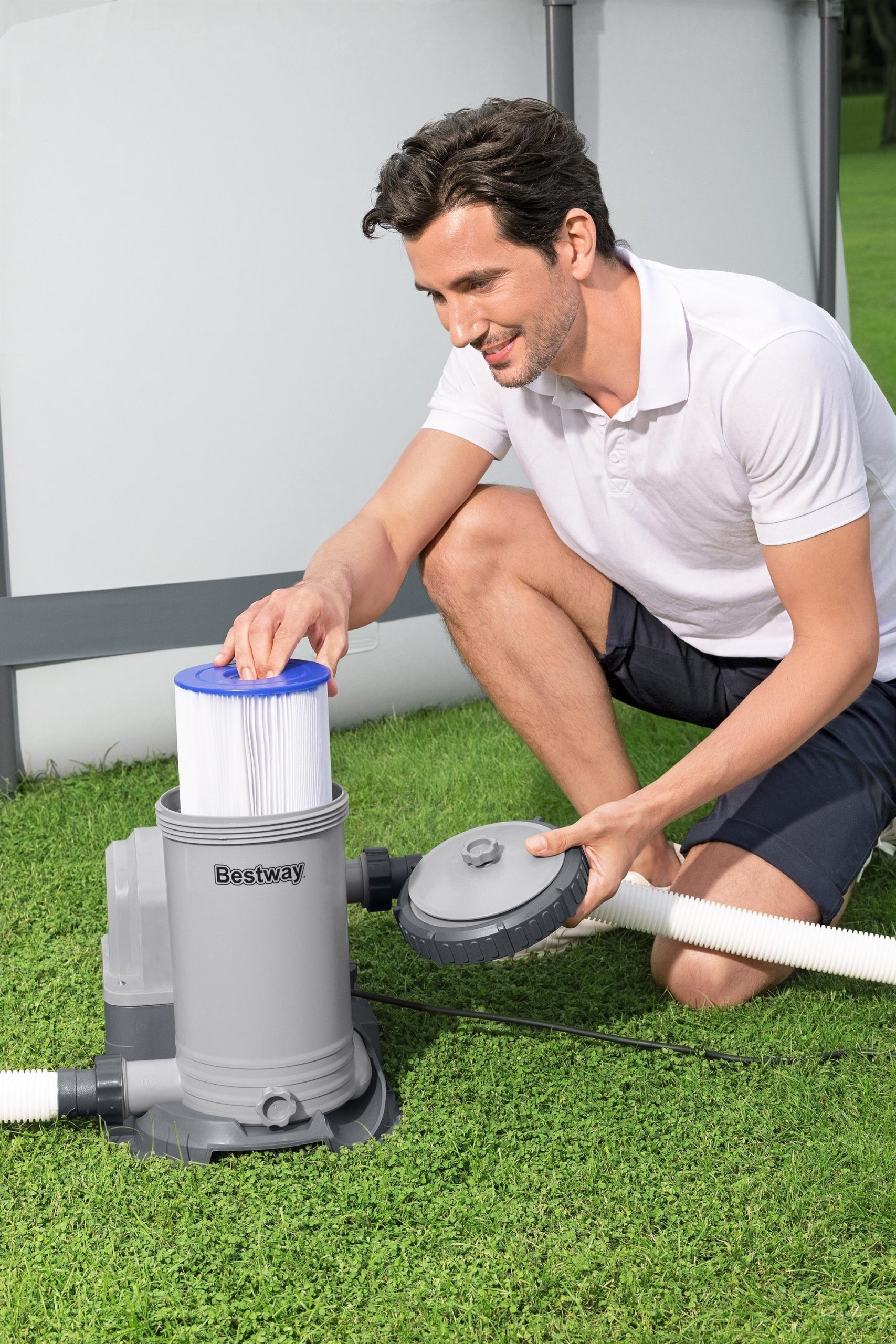 Bestway 2.500 gal. Above Ground Pool Filter Pump - Image 3