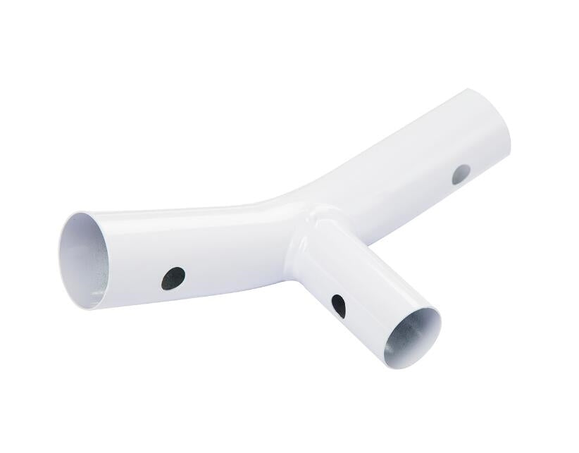 Power Steel 14' x 48 Round Above Ground Pool T-Connector Replacement. White