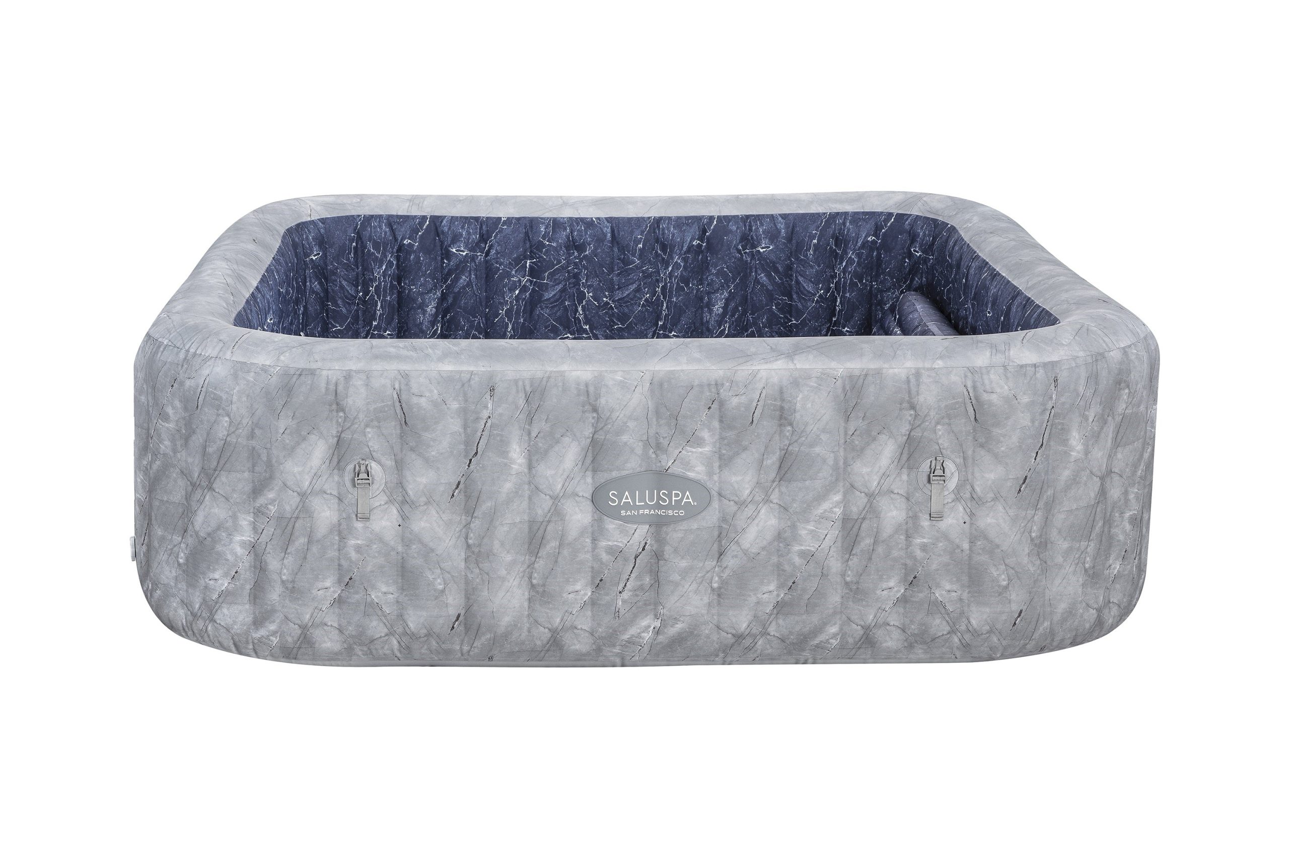 SaluSpa San Francisco HydroJet Pro Hot Tub Liner Replacement. Gray Marble