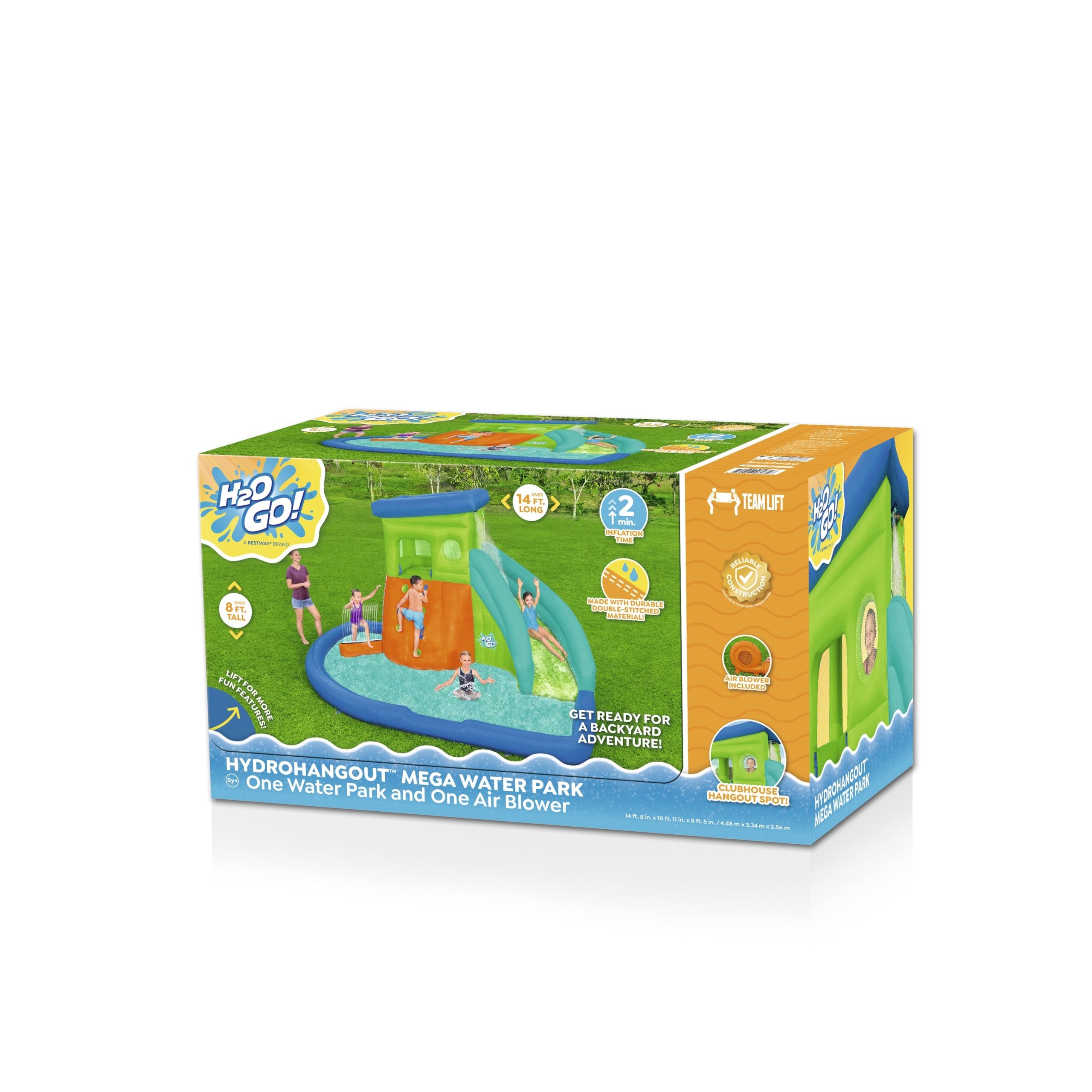 H2OGO! HydroHangout Kids Inflatable Water Park 8'5 - Image 14