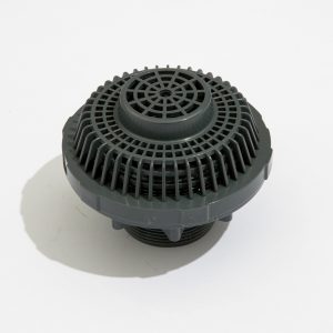 Above Ground Pool Outlet Valve Strainer Replacement. Gray
